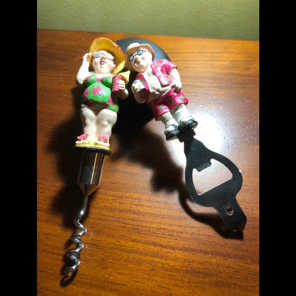 Boston Warehouse Corkscrew & Bottle Opener
